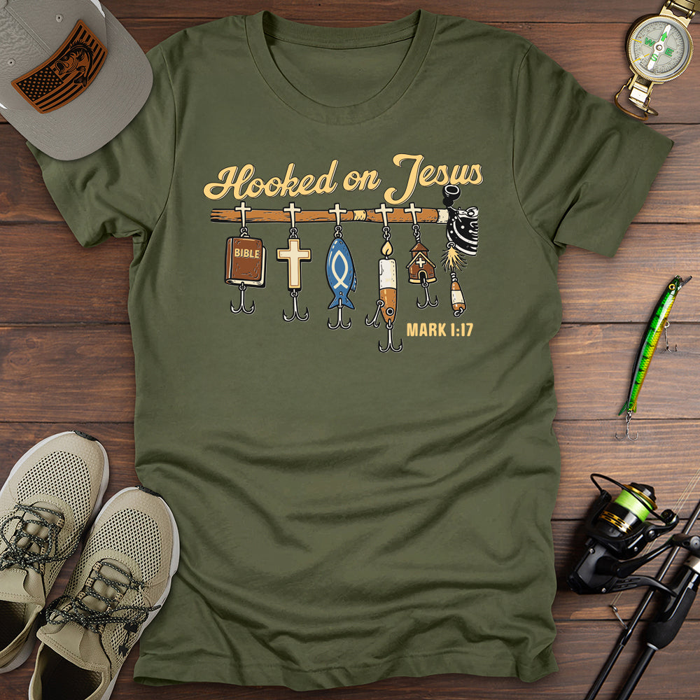 Hooked On Jesus T-Shirt