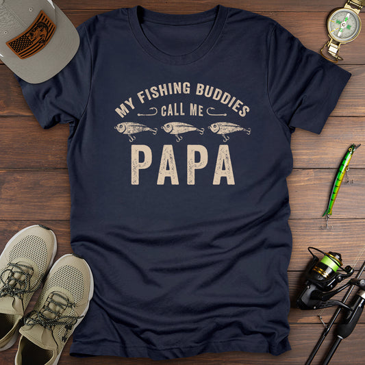 Fishing Buddies Call Me Papa T-Shirt