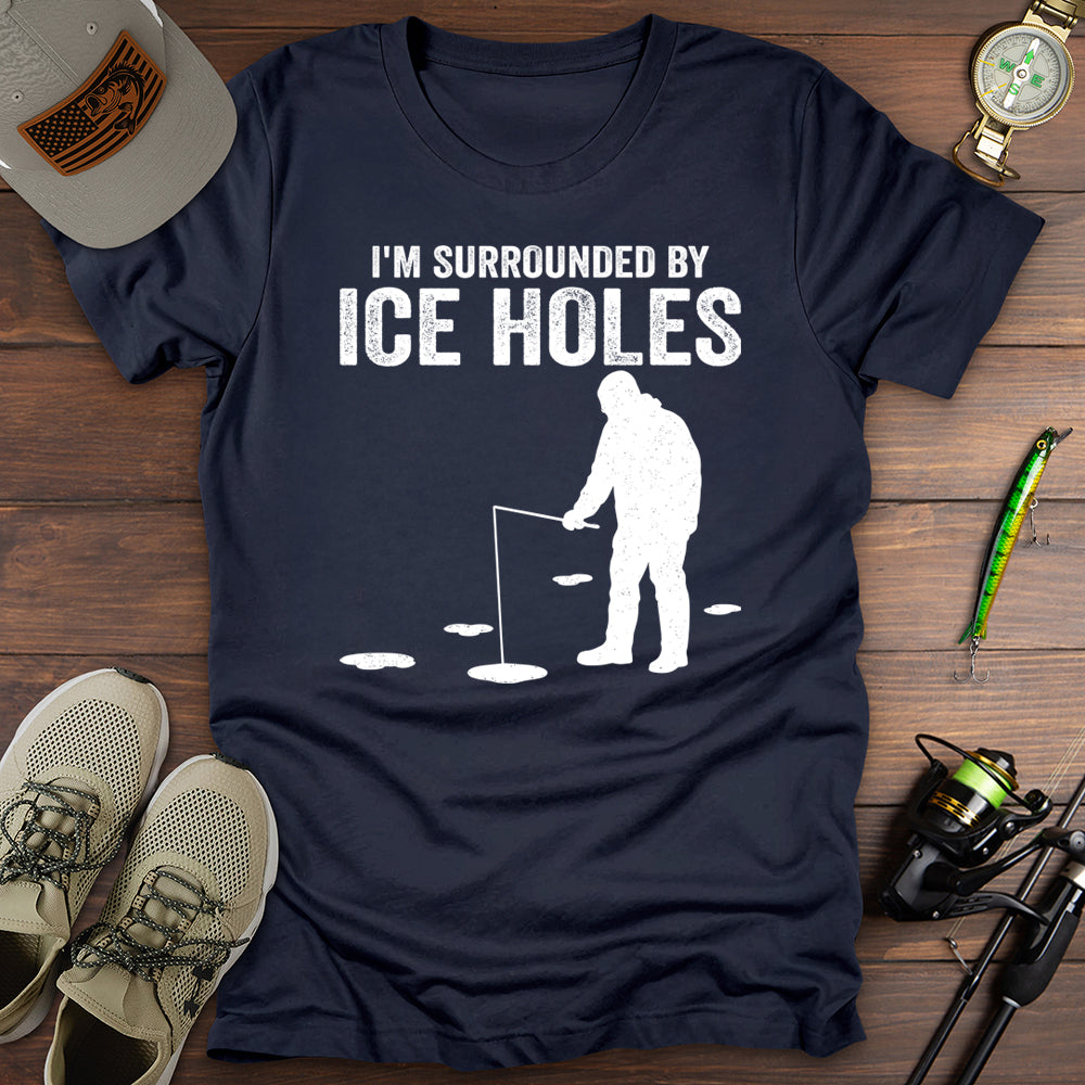 Surrounded By Ice Holes T-Shirt