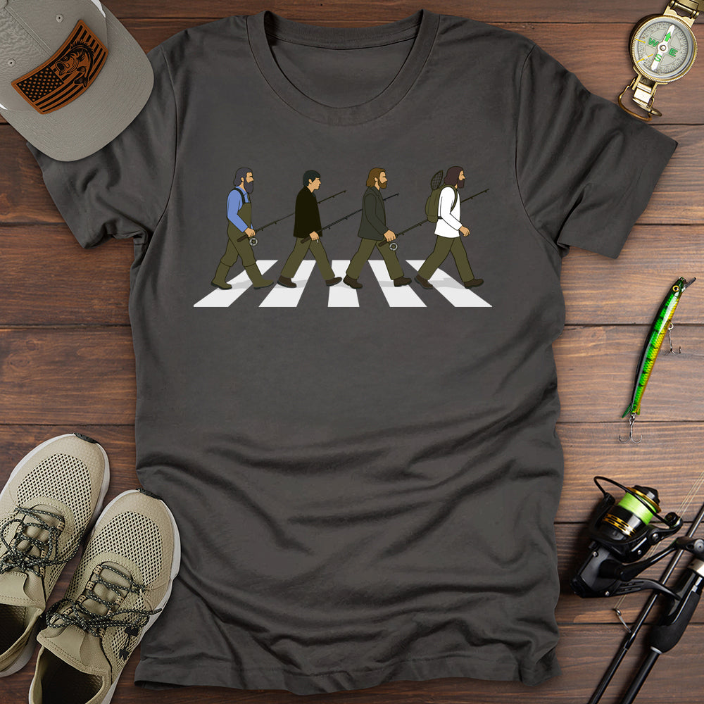 Fishing Crosswalk T-Shirt