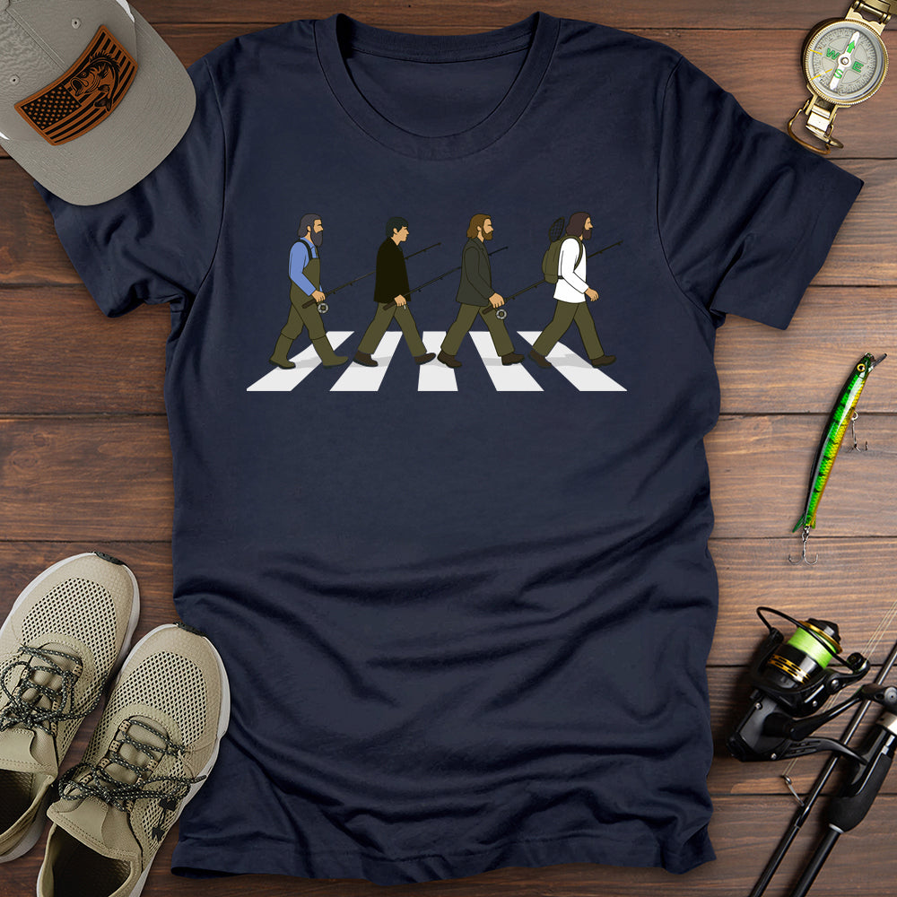 Fishing Crosswalk T-Shirt