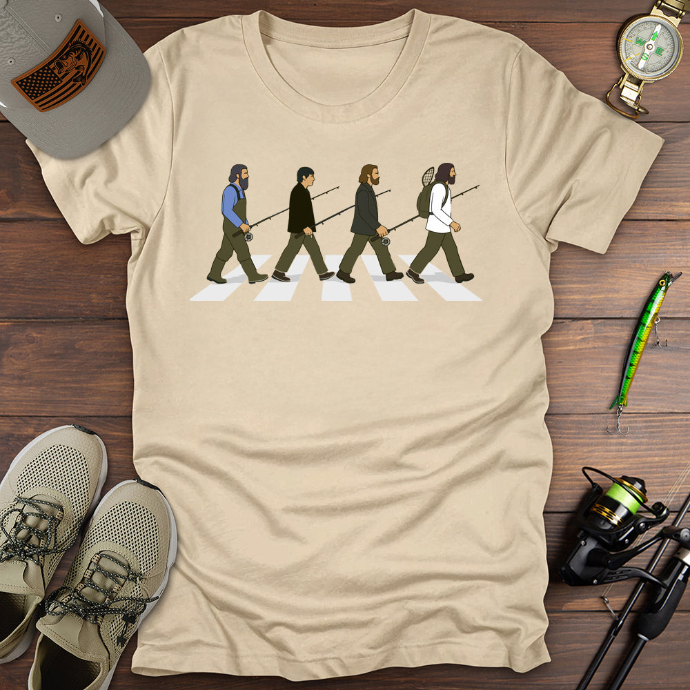 Fishing Crosswalk T-Shirt