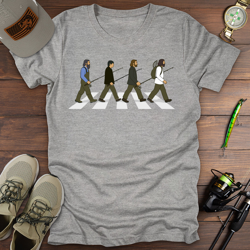 Fishing Crosswalk T-Shirt