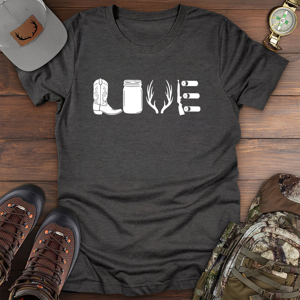 Love Country Hunting T-Shirt