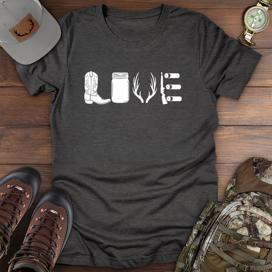 Love Country Hunting T-Shirt