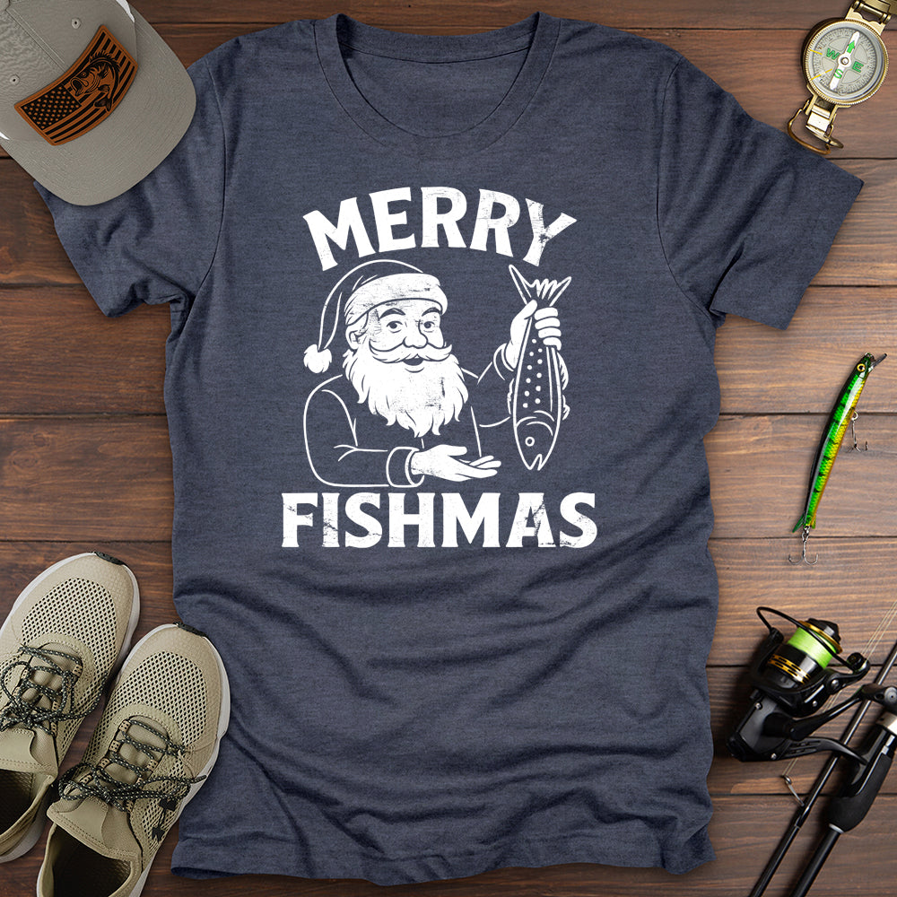 Merry Fishmas Vintage T-Shirt