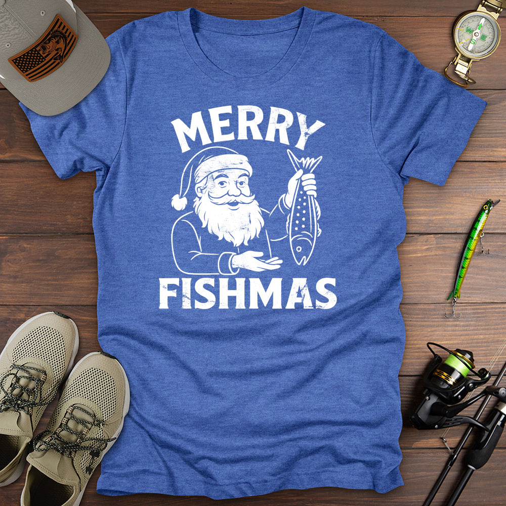Merry Fishmas Vintage T-Shirt