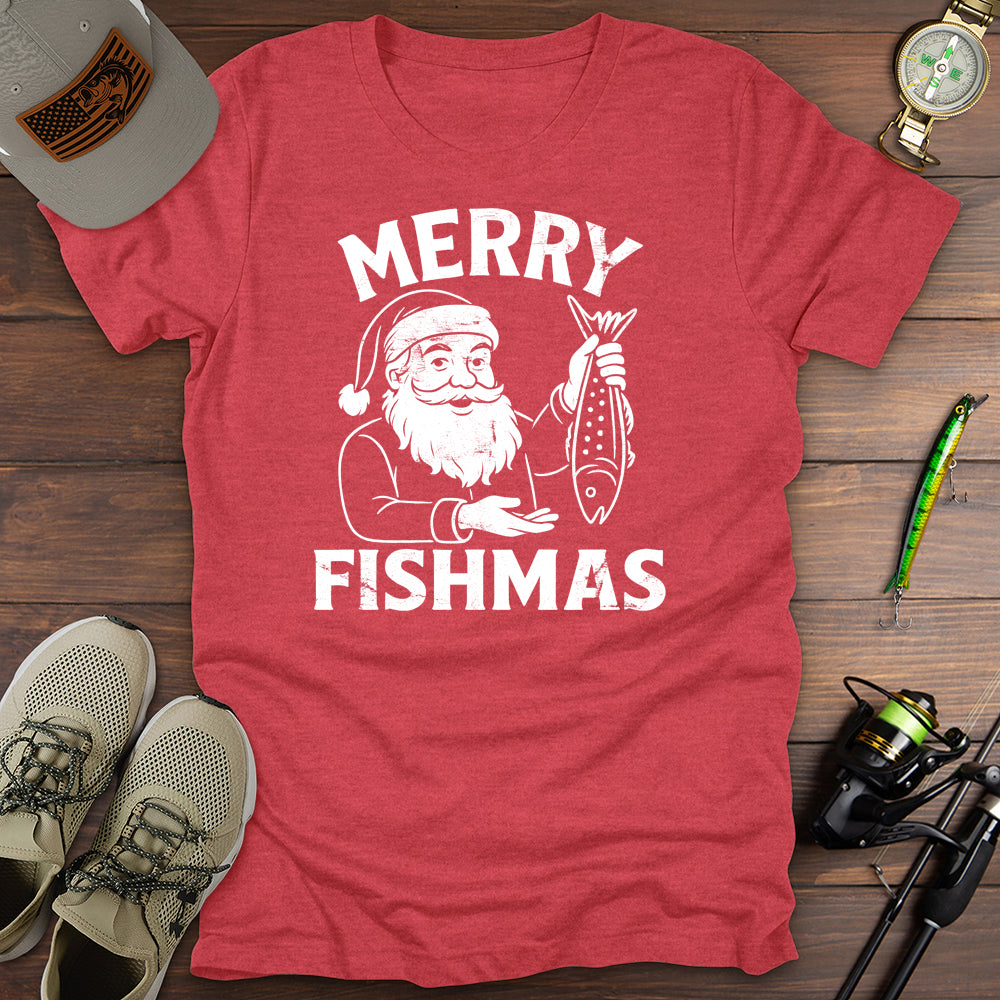 Merry Fishmas Vintage T-Shirt