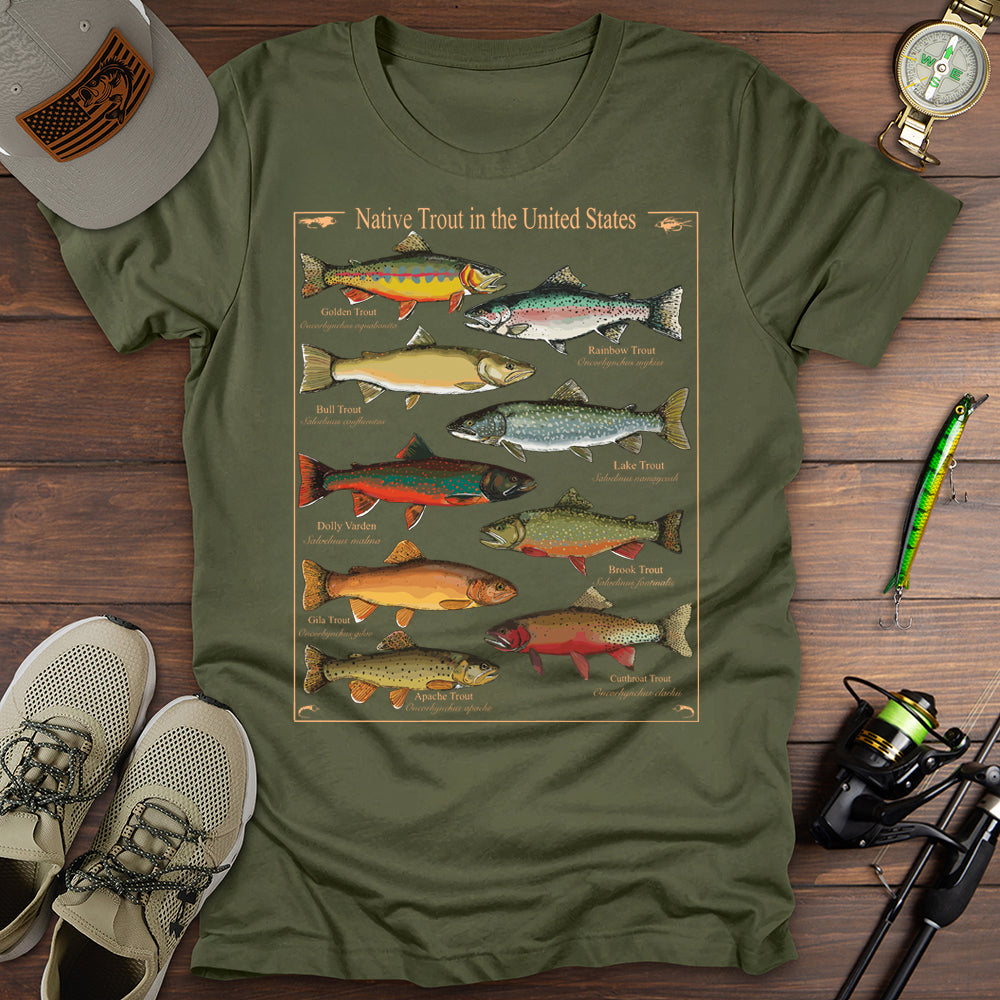 Native Trout USA T-Shirt