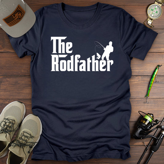 The Rodfather Fishing T-Shirt