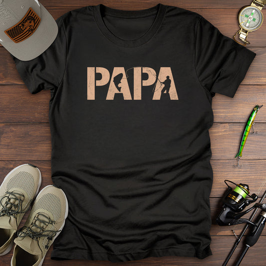 Papa Fishing T-Shirt