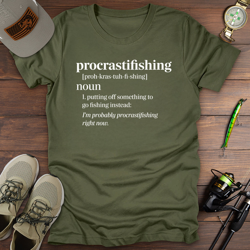 Procrastifishing T-Shirt