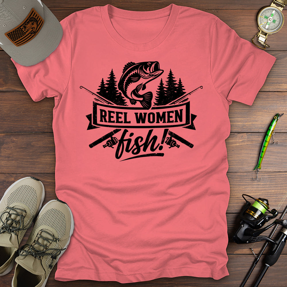 Reel Women Fish T-Shirt