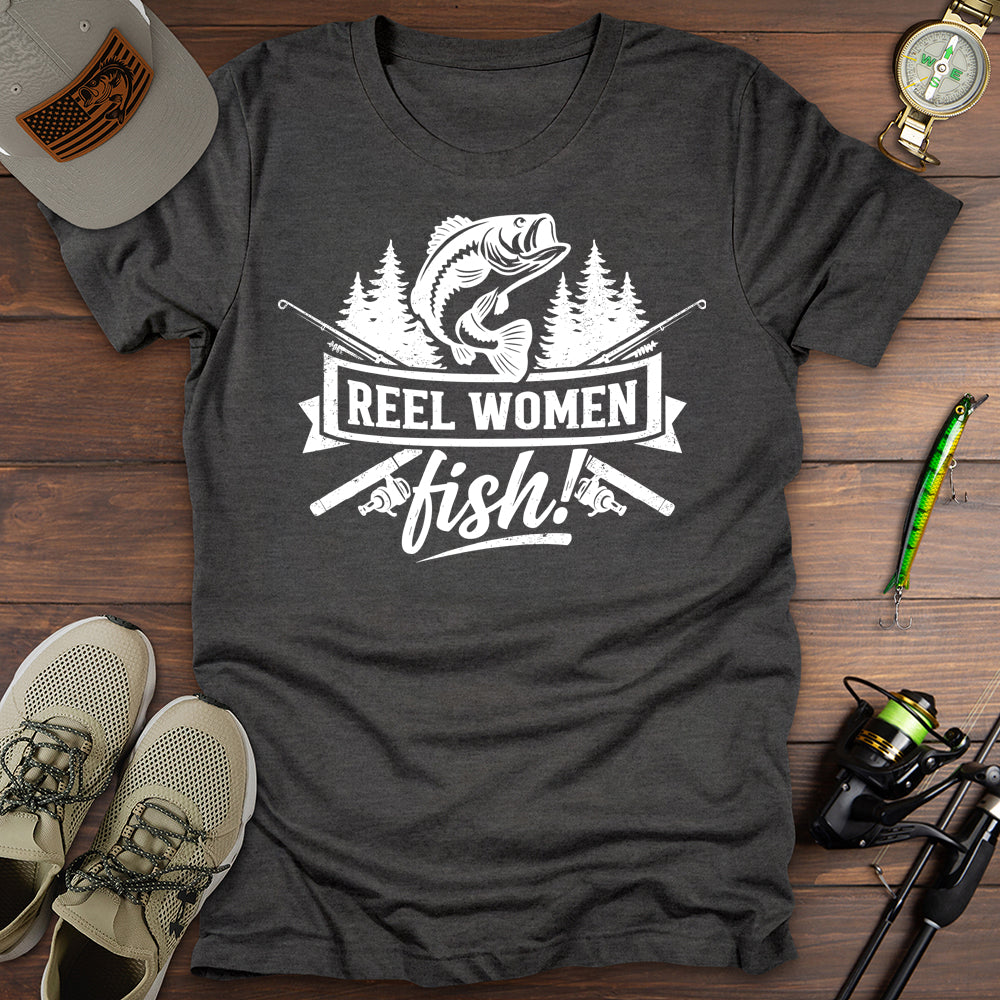 Reel Women Fish T-Shirt