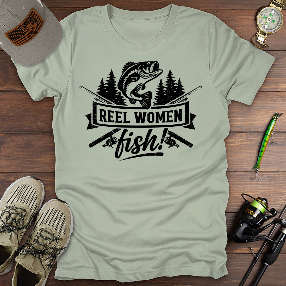 Reel Women Fish T-Shirt