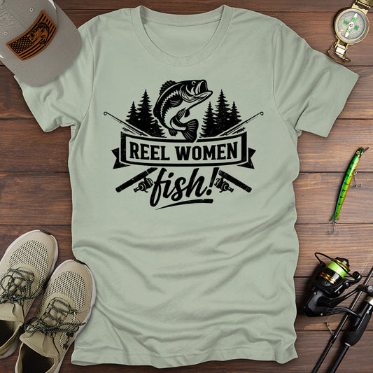 Reel Women Fish T-Shirt