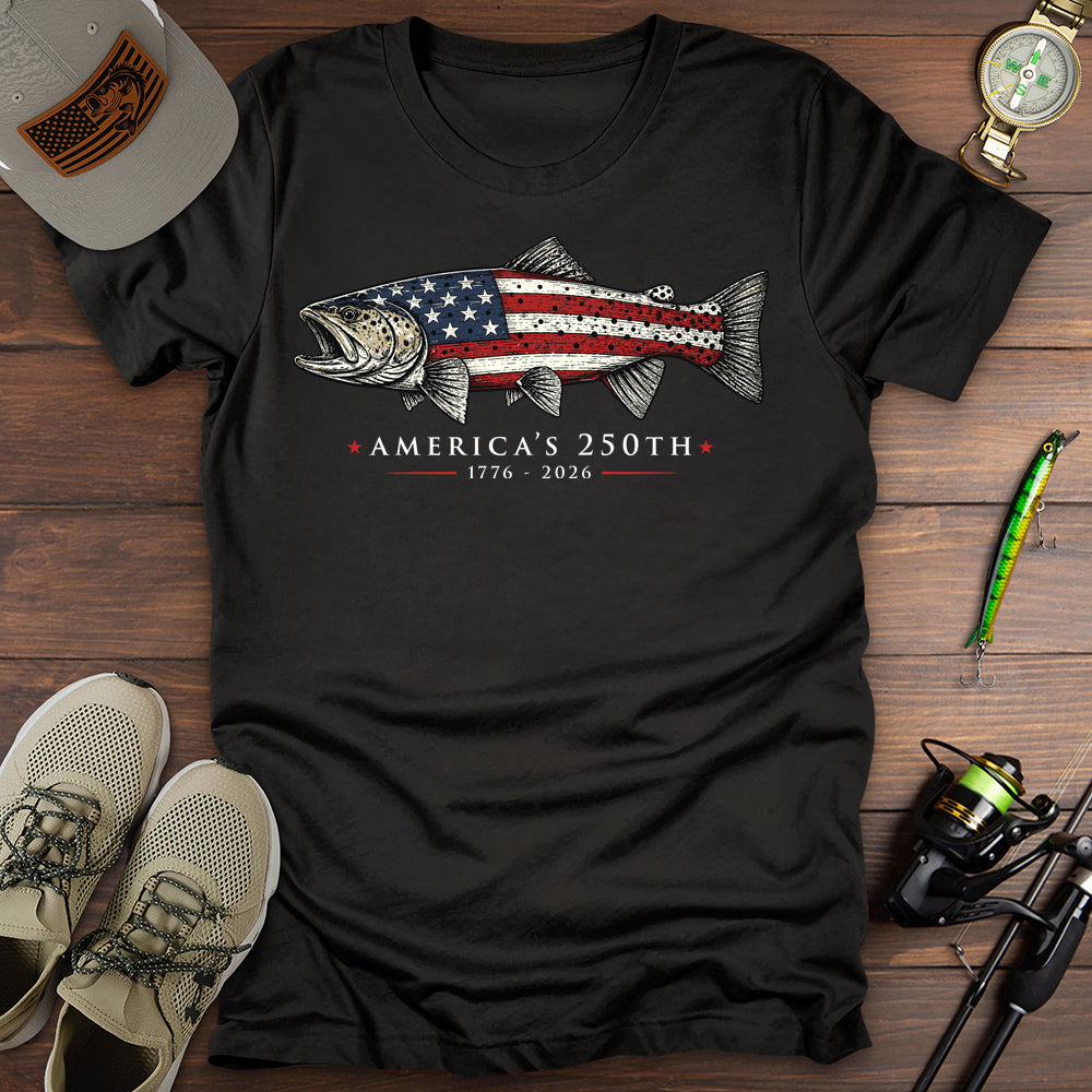 Trout America's 250th T-Shirt