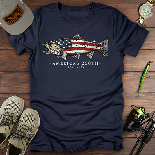 Trout America's 250th T-Shirt