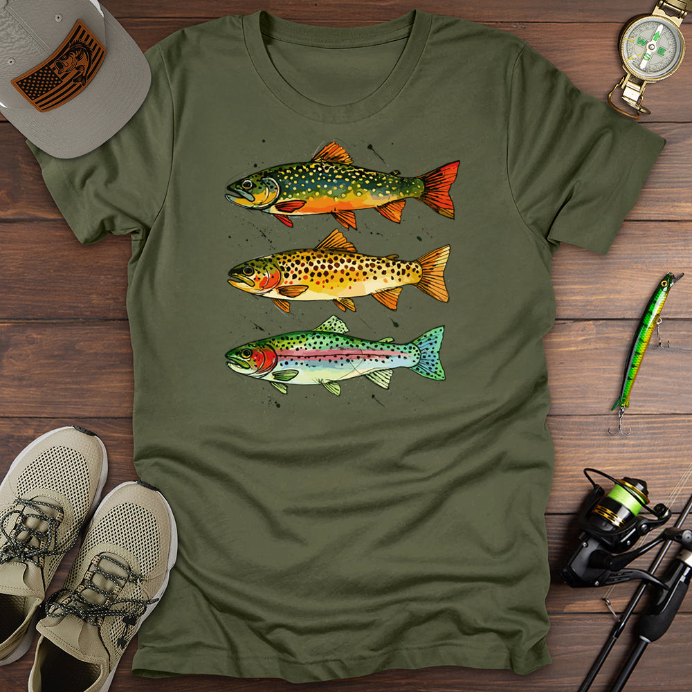 Trout Trifecta T-Shirt